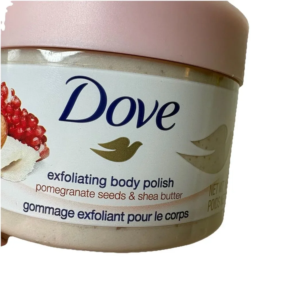 Dove Exfoliating Body Polish Pomegranate and Shea Butter Skin Exfoliant (New)